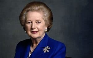 Margaret Thatcher Portrait